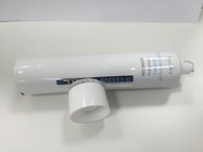 Grande alluminio del coperchio a vite - metropolitana di dentifricio in pasta riutilizzabile laminata plastica
