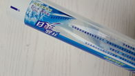 la plastica della metropolitana di dentifricio in pasta del grande diametro 210g ha laminato l'imballaggio con la finestra trasparente