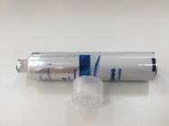 Metropolitana d'imballaggio del dentifricio in pasta laminata ABL di dimensione di viaggio con il chiaro coperchio a vite della costola