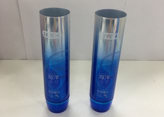 120g Round Shape Tube Plastic Laminated Cosmetic Packaging With Offset Printing