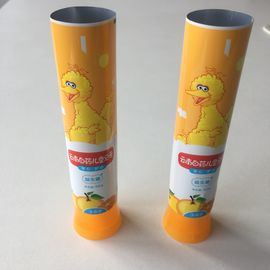 Colourful DIA30 Kids Toothpaste Tube With Latest Wisted Off Tube Shoulder