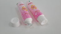 tubo flessibile d'imballaggio laminato dei bambini 40g del dentifricio in pasta del dente della metropolitana di plastica molle del gel con il cappuccio piano liscio