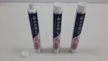 dentifricio in pasta di plastica standard di iso GMP della metropolitana di dentifricio in pasta del campione di prova 30g che imballa per il viaggio dell'hotel