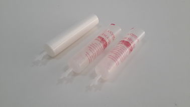 Disposable Plastic Snap Off Screw Tube Cosmetic Packaging For Hotel And Travel Packaging