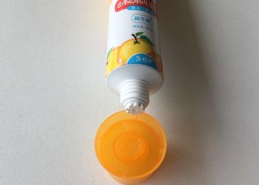 Colourful DIA30 Kids Toothpaste Tube With Latest Wisted Off Tube Shoulder