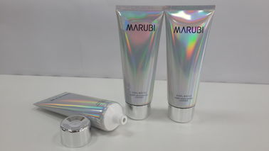 Metropolitana d'imballaggio cosmetica laminata materiale del film del laser con il cappuccio elettrolitico